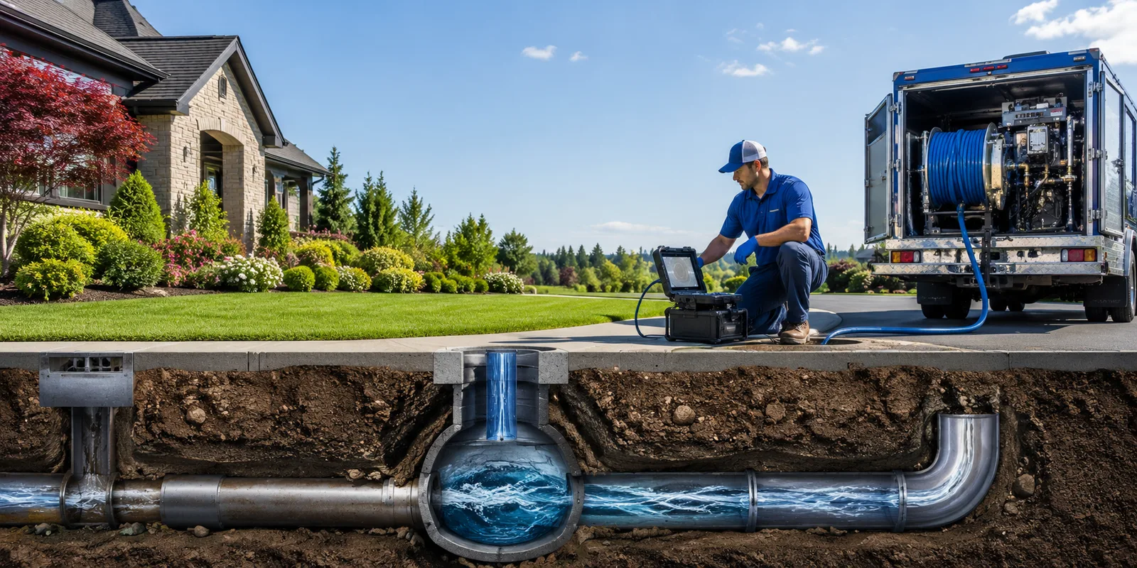 Drainage restoration information for Blanchardville, WI